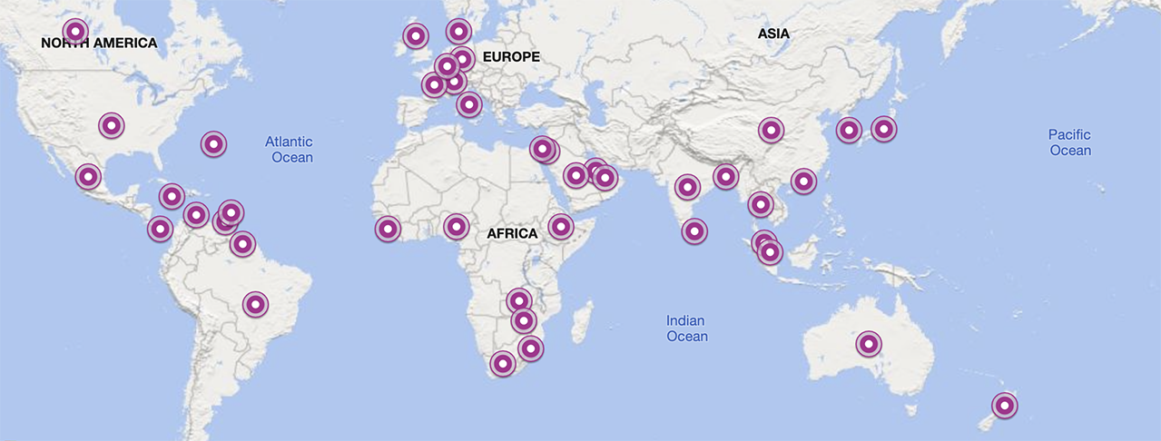 RIMS-CRMP Holders around the world